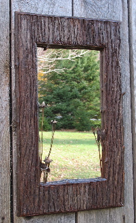 rustic mirrors, rustic frames, rustic furniture